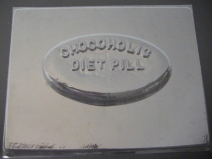 3519 Chocolate Candy Diet Pill Mold